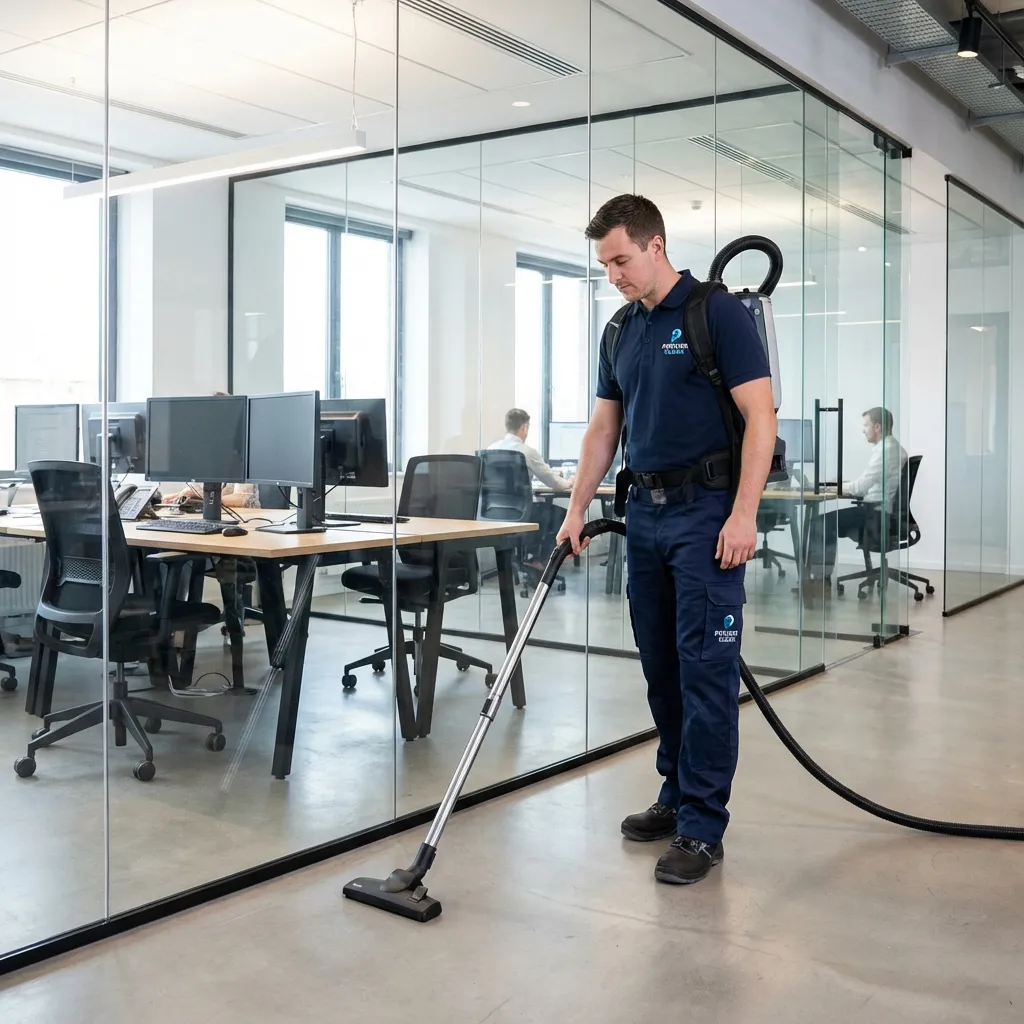 Titelbild: Hochwertige Gebäudereinigung in Moers: Experten für strahlende Sauberkeit